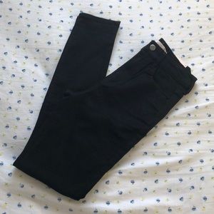 High waisted skinny jeans